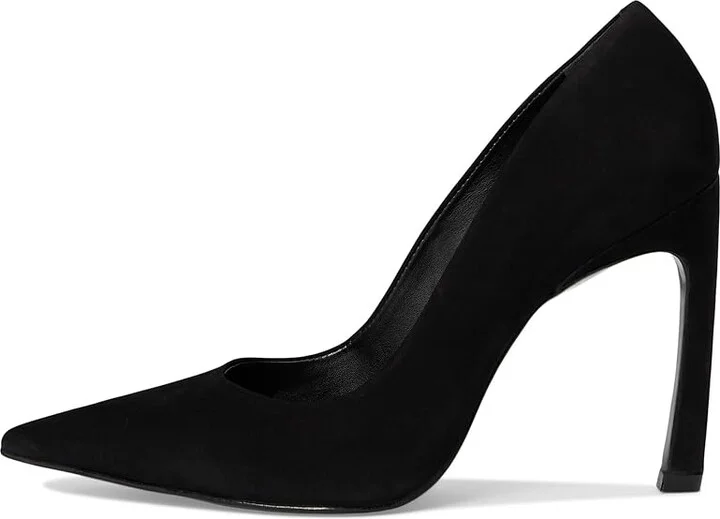Schutz Lou Curve High Women's Heels Black : 9.5 M, Leather - Image 6