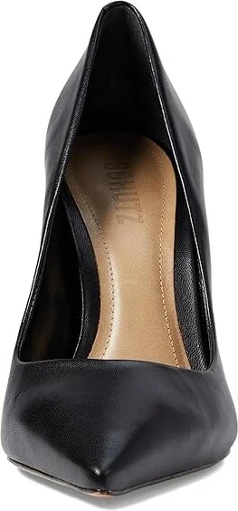Schutz Lou Women's Shoes Black 2 : 5 M, Suede - Image 2