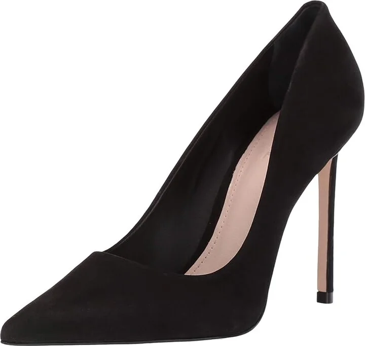 Schutz Lou Women's Shoes Black : 5 M, Suede - Image 2