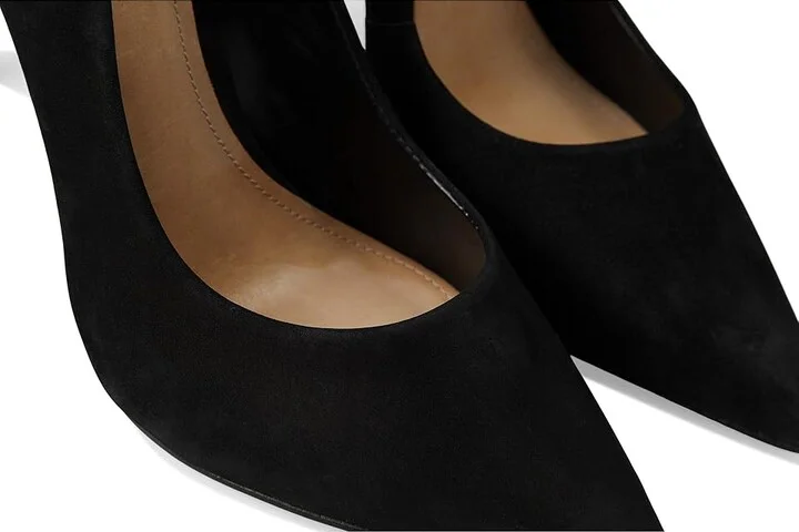 Schutz Lou Women's Shoes Black : 5 M, Suede - Image 8