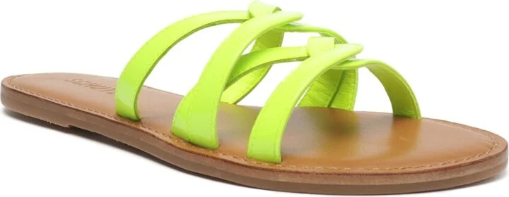 Schutz Lyta Patent & Leather Sandal