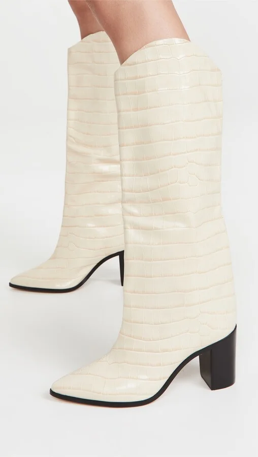 Schutz Maryana Block Boots - Image 5