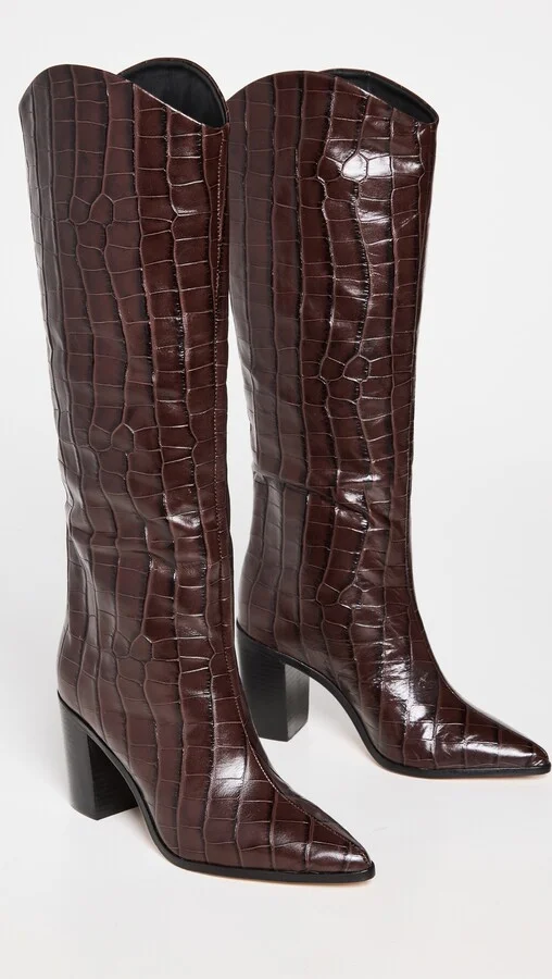 Schutz Maryana Block Boots - Image 4