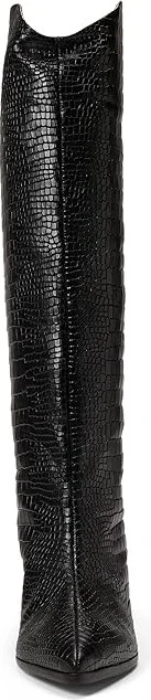 Schutz Maryana Block Women's Shoes Black : 5 M, Leather - Image 2