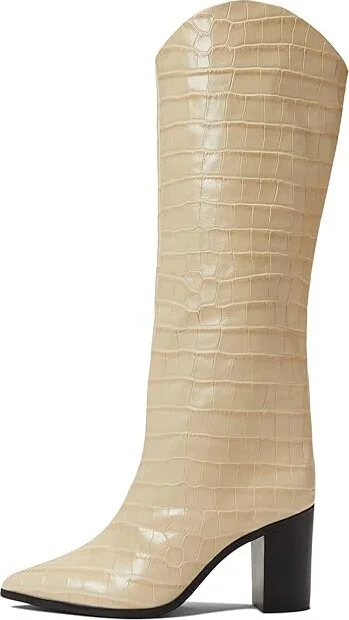 Schutz Maryana Block Women's Shoes Eggshell : 5 M, Leather - Image 5