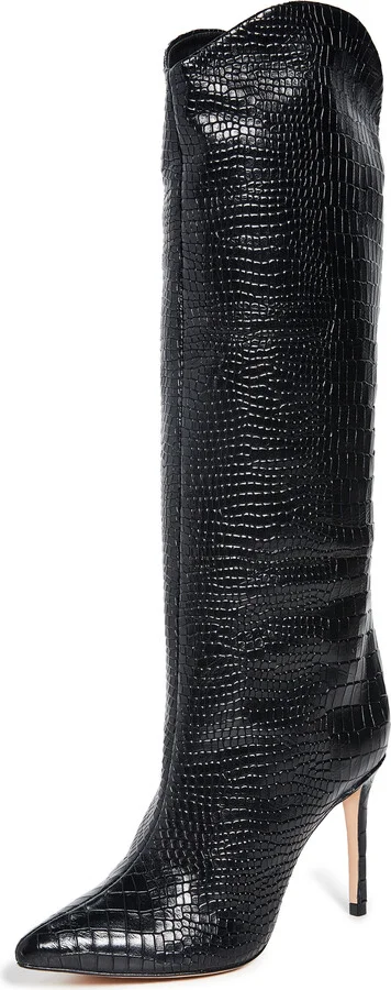 Schutz Maryana Croc Tall Boots