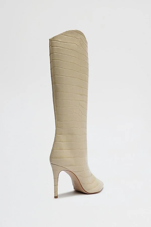 Schutz Maryana Leather Knee-High Boot in Black - Image 6