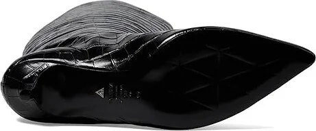 Schutz Maryana Lo Wide Women's Boots Black 1 : 5 M, Leather - Image 3
