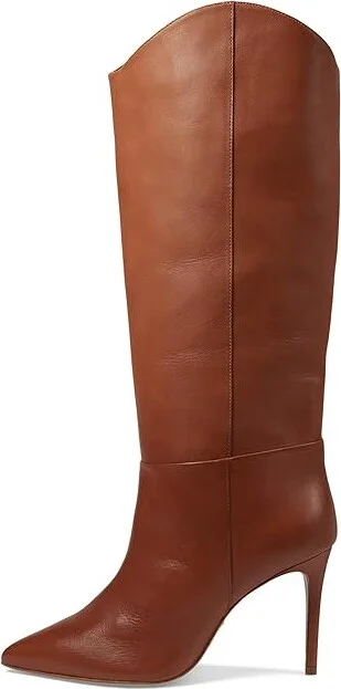Schutz Maryana Wide Women's Boots Butterscotch : 7.5 M, Leather - Image 5