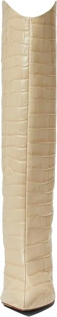 Schutz Maryana Women's Boots Eggshell : 5 M, Leather - Image 2