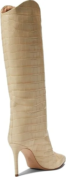 Schutz Maryana Women's Boots Eggshell : 5 M, Leather - Image 4