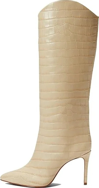 Schutz Maryana Women's Boots Eggshell : 5 M, Leather - Image 5