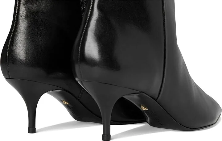 Schutz Mikki Mid Women's Shoes Black 5 : 10.5 M, Suede - Image 7