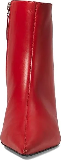 Schutz Mikki Mid Women's Shoes Flame Scarlet : 5 M, Suede - Image 2