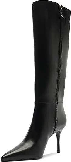 Schutz Mikki Up Women's Shoes Black 5 : 5 M, Leather - Image 5