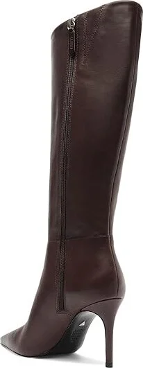 Schutz Mikki Up Women's Shoes Dark Chocolate : 11 M, Leather - Image 4