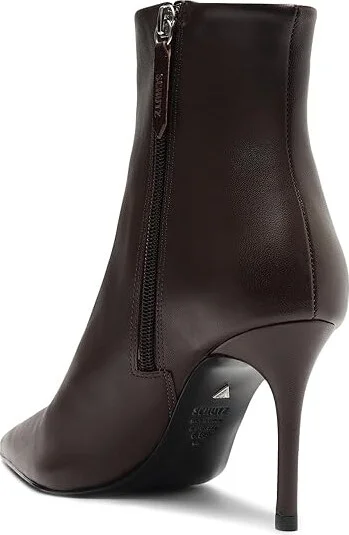 Schutz Mikki Women's Pull-on Boots Dark Chocolate : 10.5 M, Leather - Image 3