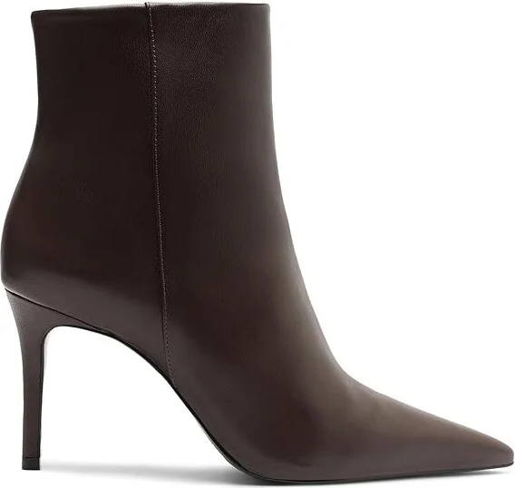 Schutz Mikki Women's Pull-on Boots Dark Chocolate : 10.5 M, Leather - Image 5