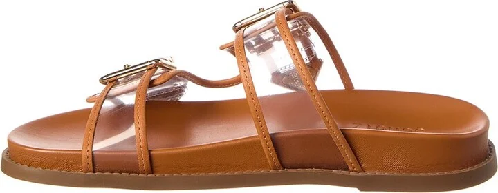 Schutz Naomi Vinyl Leather Sandal - Image 2