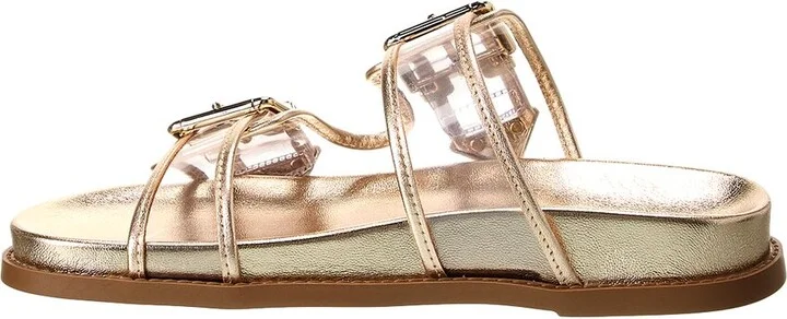 Schutz Naomi Vinyl Leather Sandal - Image 2