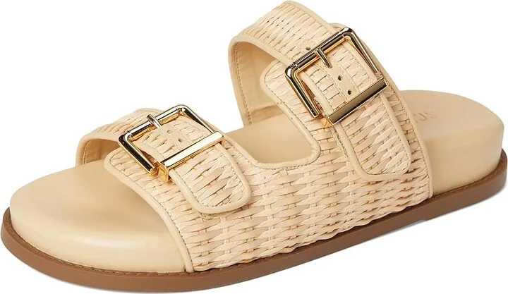 Schutz Naomi Women's Wedge Shoes Natural Nibs : 6 M, Leather - Image 5