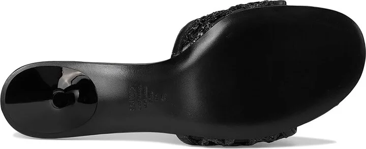 Schutz Olga Kitten Embroidery Women's Wedge Shoes Black 5 : 9.5 M, Leather - Image 3