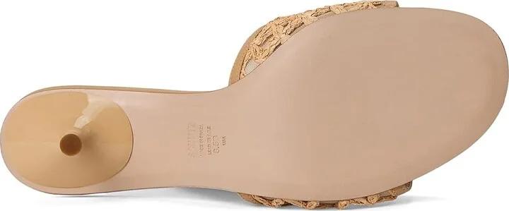 Schutz Olga Kitten Embroidery Women's Wedge Shoes Caramelo/Egg Shell/Light Wood : 8.5 M, Leather - Image 3