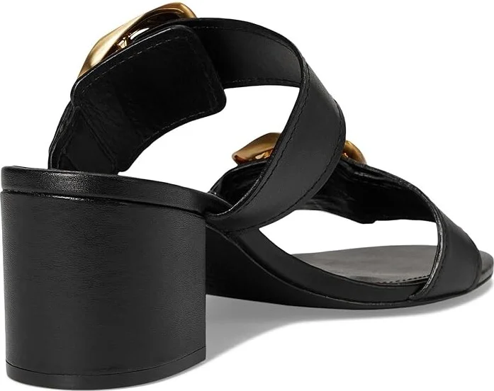 Schutz Olga Women's Sandals Black : 10 M, Leather - Image 4