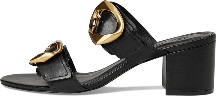 Schutz Olga Women's Sandals Black : 10 M, Leather - Image 6