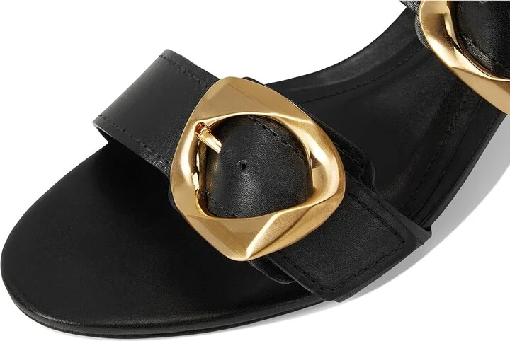 Schutz Olga Women's Sandals Black : 10 M, Leather - Image 7