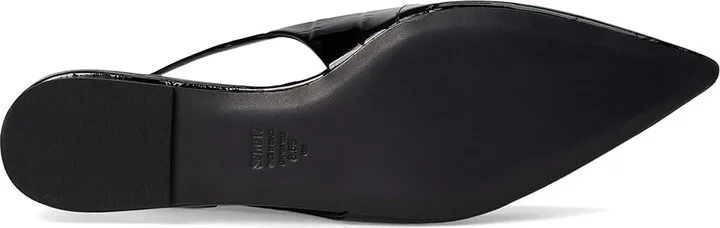 Schutz Paola Ballet Women's Dress Flat Shoes Black : 7 M, Leather - Image 3