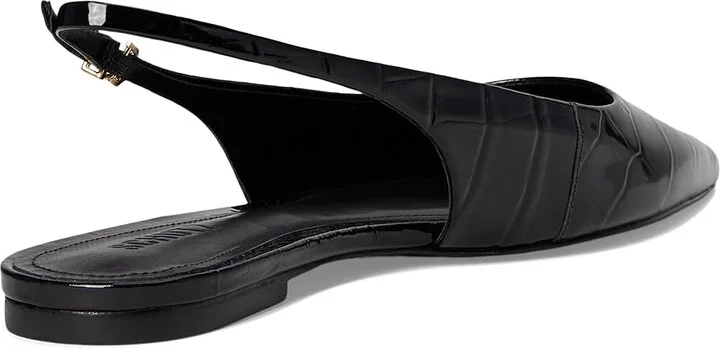 Schutz Paola Ballet Women's Dress Flat Shoes Black : 7 M, Leather - Image 4