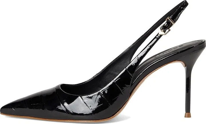 Schutz Paola High Women's Heels Black : 9 M, Leather - Image 6