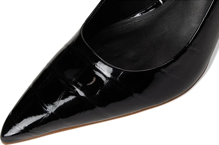Schutz Paola High Women's Heels Black : 9 M, Leather - Image 7