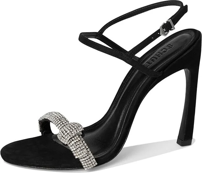 Schutz Pearl sandal Women's Sandals Black : 7 M, Leather - Image 5