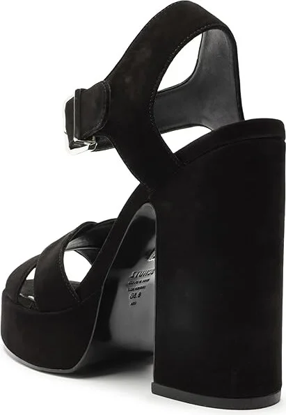 Schutz Penelope Women's Sandals Black : 9.5 M, Leather - Image 4