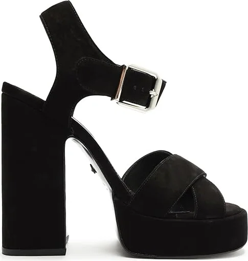 Schutz Penelope Women's Sandals Black : 9.5 M, Leather - Image 5