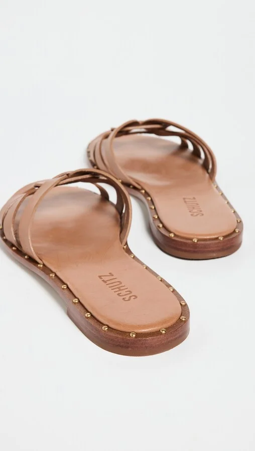 Schutz Pheonix Flat Sandals - Image 4