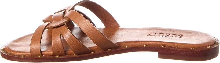 Schutz Phoenix Leather Sandal - Image 2