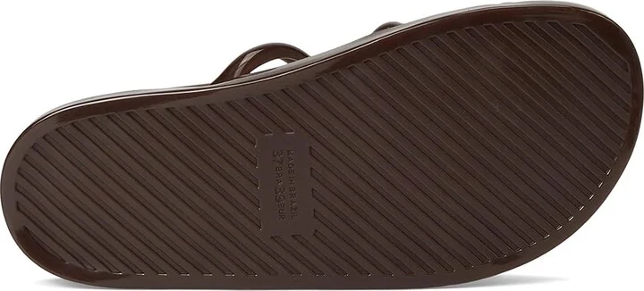 Schutz Polly Sporty Women's Wedge Shoes Marrom Chocolate Bar : 8 M, Synthetic - Image 3