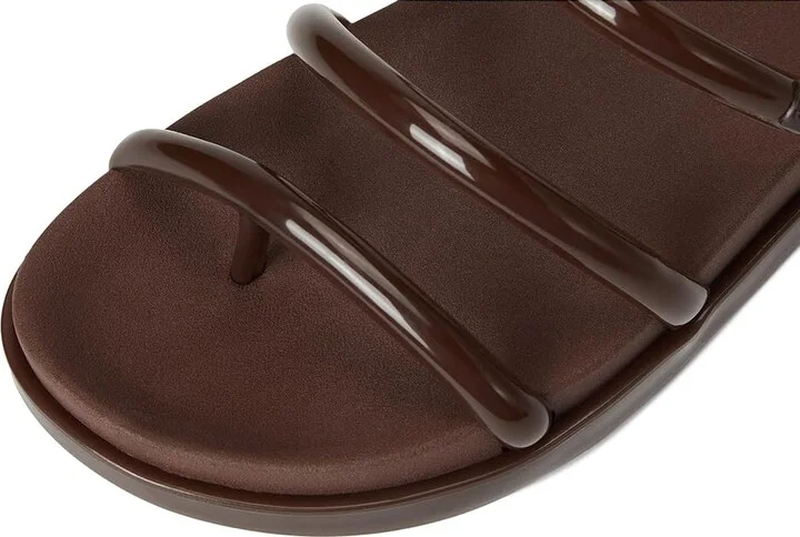 Schutz Polly Sporty Women's Wedge Shoes Marrom Chocolate Bar : 8 M, Synthetic - Image 7