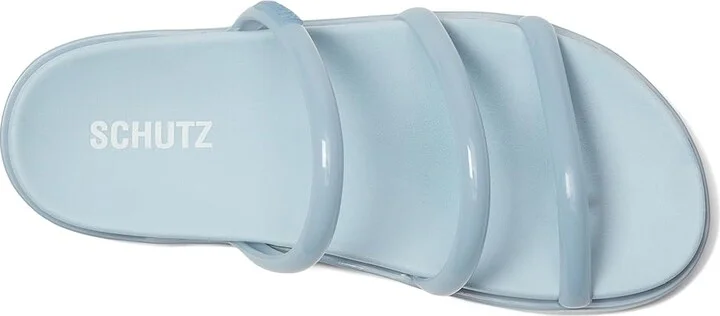 Schutz Polly Sporty Women's Wedge Shoes Soft Blue : 6.5 M, Synthetic - Image 2