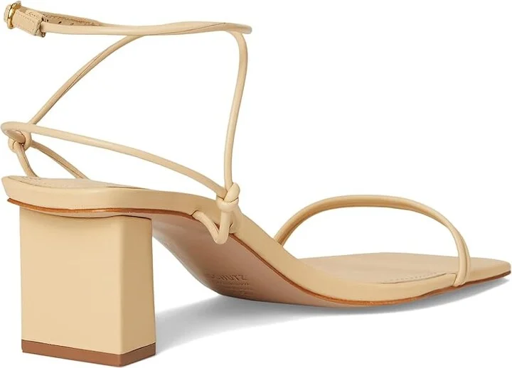 Schutz Pompeii Mid Women's Sandals Natural Nibs : 10.5 M, Leather - Image 4