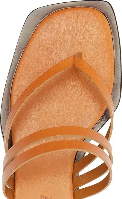 Schutz Rania Flat Women's Sandals Cuoio Brown : 6 M, Leather - Image 4
