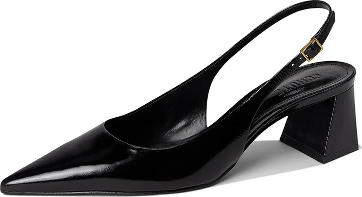 Schutz Rhonda Mid Women's Shoes Black : 5.5 M, Leather - Image 5