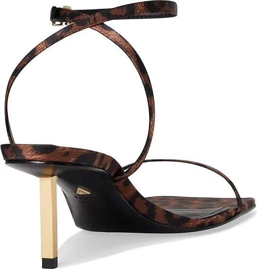 Schutz Sam Mid Women's Sandals Black /Natural : 8.5 M, Leather - Image 4