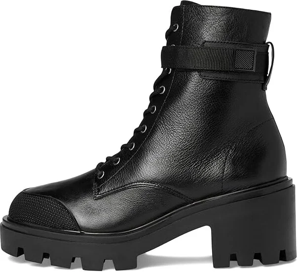 Schutz Sarah Women's Shoes Black 5 : 8 M, Leather - Image 6