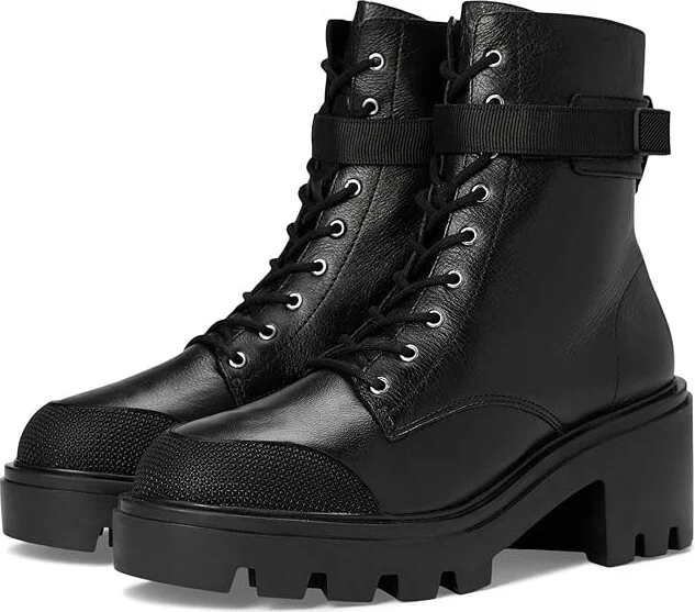 Schutz Sarah Women's Shoes Black 5 : 8 M, Leather