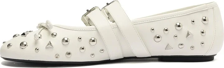 Schutz Sarita Leather Flat - Image 2