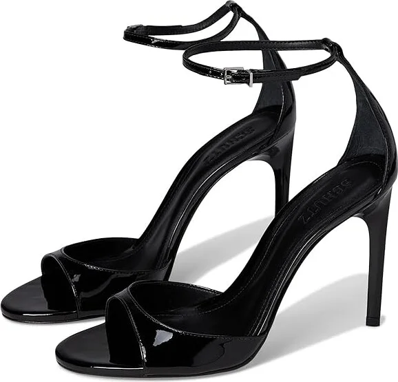 Schutz Scarlett Women's Sandals Black : 10 M, Leather